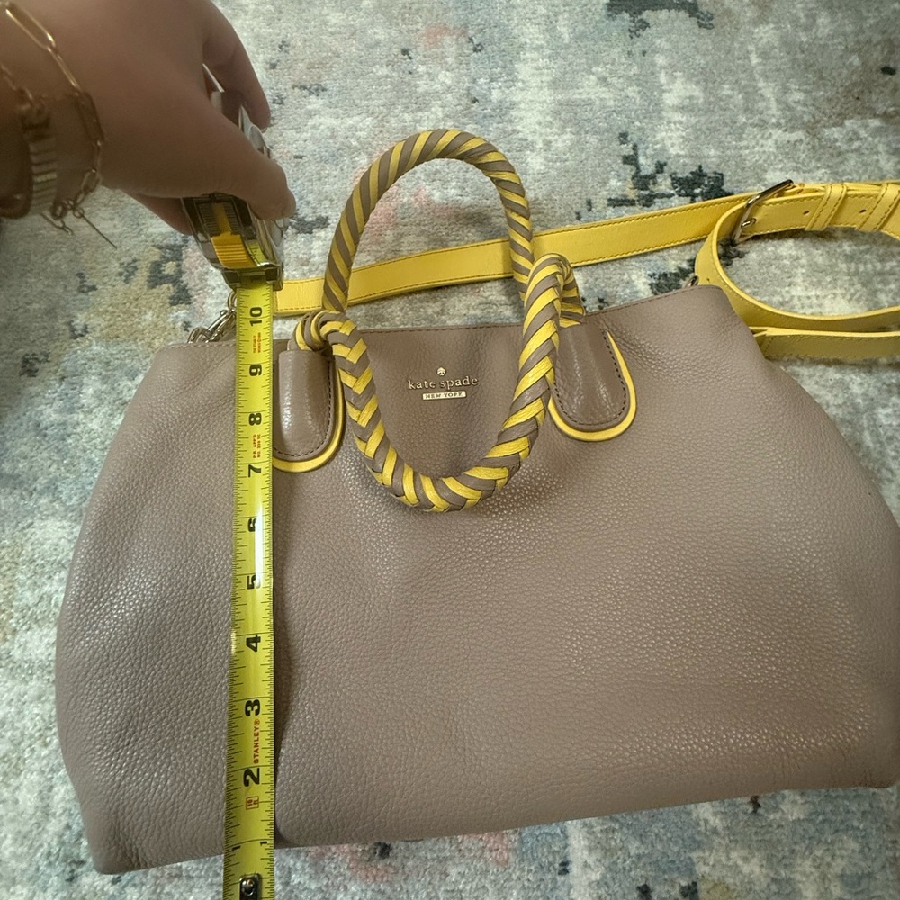 Kate Spade Taupe and Yellow Women's Bag - Picture 12 of 13